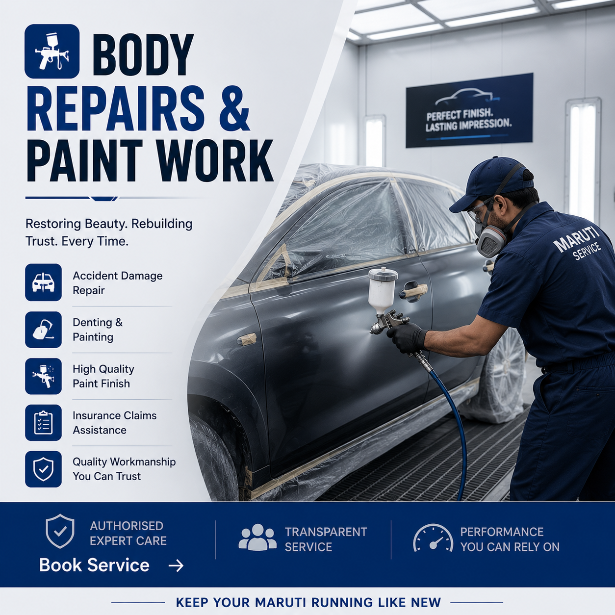 Body Repairs & Paint Work