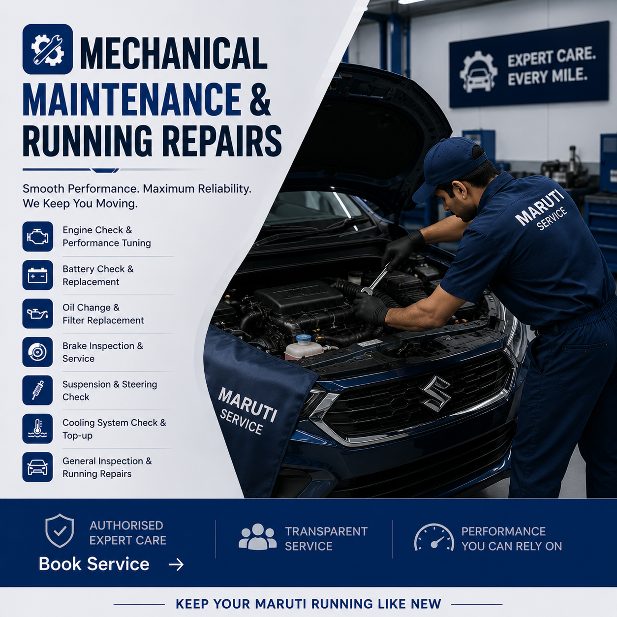 Mechanical Maintenance & Running Repairs